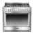 Baumatic BCD905SS 90cm Gas with LPG Option Range Cooker with Single Oven and 4 Burner + 1 Wok Hob