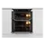 Belling BELBI70FPSST 70cm Fan Assisted Double Oven Stainless Steel with Programmer