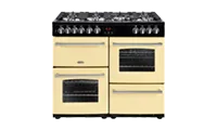 Belling 100DFTCrm Dual Fuel Range Cooker - Cream Belling 100DFTCrm Dual Fuel Range Cooker - Cream