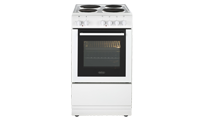 Belling BELFS50ESWHI 50cm Electric Cooker with solid plate hob - White Belling BELFS50ESWHI 50cm Electric Cooker with solid plate hob - White