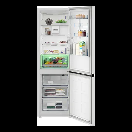 Blomberg KNE24686VW 59.5cm 60/40 Auto Defrost Fridge Freezer - Inox