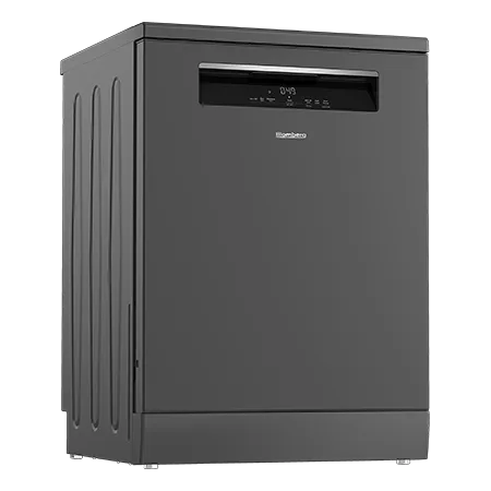 Blomberg LDF53400G 15 Place Settings Freestanding Dishwasher - Graphite