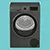 Blomberg LTA18321G 8kg Heat Pump Tumble Dryer - Grpahite