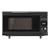 CATA SWFBFSM Black 20L Freestanding Flatbed Microwave With Painted Interior