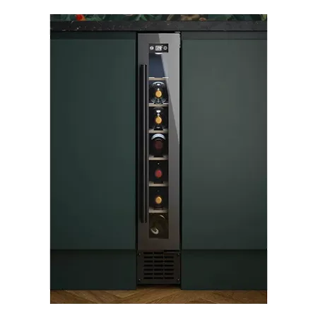 CATA UBBKWC15F 15cm Black Glass Wine Cooler