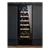 CATA UBBKWC60DDF 60cm Black Dual Zone Twin Door Wine Cooler