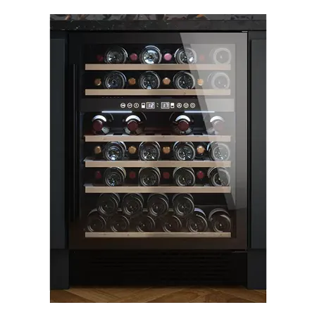CATA UBBKWC60F 60cm Black Dual Zone Wine Cooler