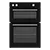 CATA UBDO901BK 90cm Black 77L/37L Double Oven with Touch Programmer