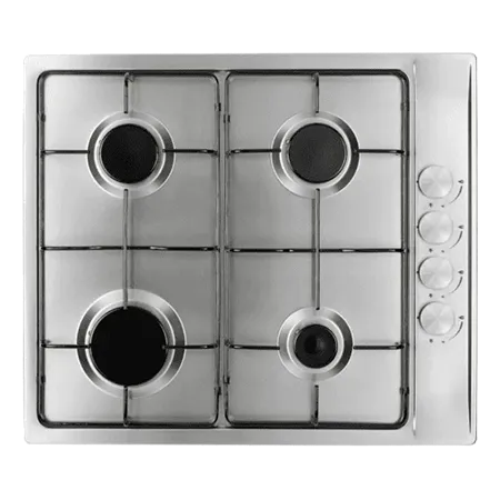 CATA UBGHFFJ60LPG 60cm Stainless 4 Burner LP Gas Hob