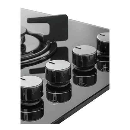 CATA UBGHJ607LPG 60cm Black Glass 4 Burner Nat Gas Hob