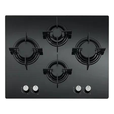 CATA UBGHJ608LPG 64cm Black Glass 4 Burner LP Gas Hob