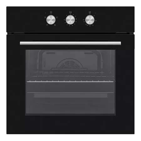 CATA UBO651BK 60cm Black True Fan 65L Oven With Minute Minder