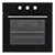 CATA UBO651BK 60cm Black True Fan 65L Oven With Minute Minder