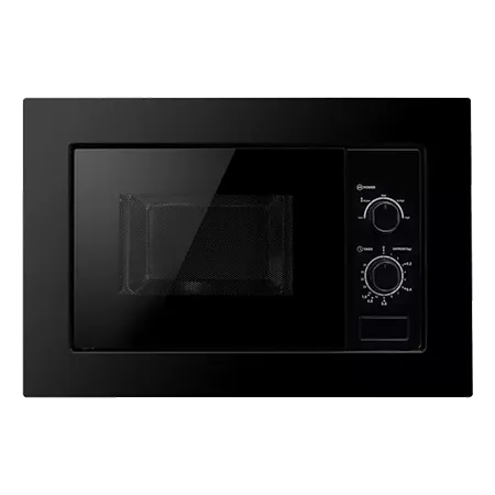 CATA UBPBK20LC 60cm Black 20L Solo Microwave Rotary Controls