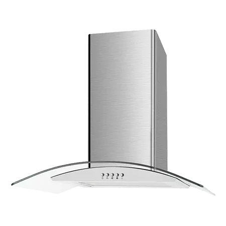 CATA UBSCG60SS 60cm Stainless Curved Glass Hood