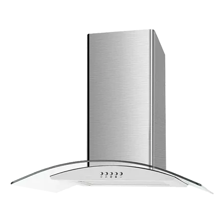 CATA UBSCG70SS 70cm Stainless Curved Glass Hood