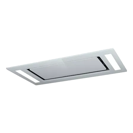 CATA UBSDCH901W 90cm White Glass Ceiling Hood