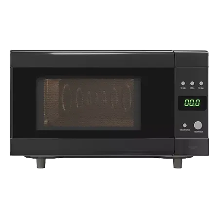 CATA SWFBFSM Black 20L Freestanding Flatbed Microwave With Painted Interior