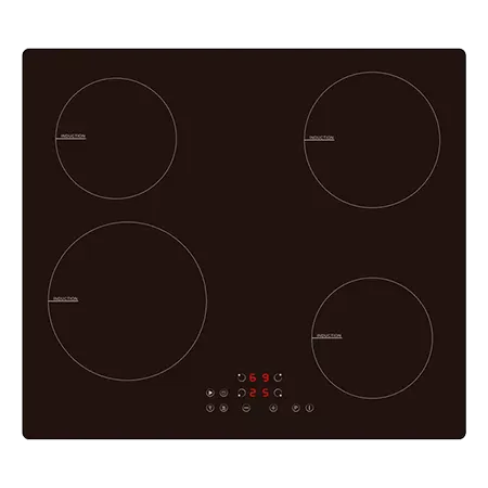 CATA UBIND60MT 60cm Black 4 Zone Induction Hob Touch Controls