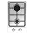 CATA UBGH30SS 30cm Stainless 2 Burner Nat Gas Hob