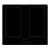 CATA UBINDFX60MS 60cm Black 4 Zone Flex Induction Hob Slider Controls