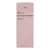 CDA Betty-Tea-Rose Retro 55cm 80/20 Freestanding Static Top Mount Fridge Freezer - Tea Rose