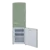 CDA Florence-Meadow 199cm High 60/40 Frost Free Fridge Freezer - Meadow Green