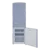 CDA Florence-Sea-Holly 199cm High 60/40 Frost Free Fridge Freezer - Sea Holly