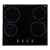 CDA HC6312FR 4 Zone Ceramic Hob