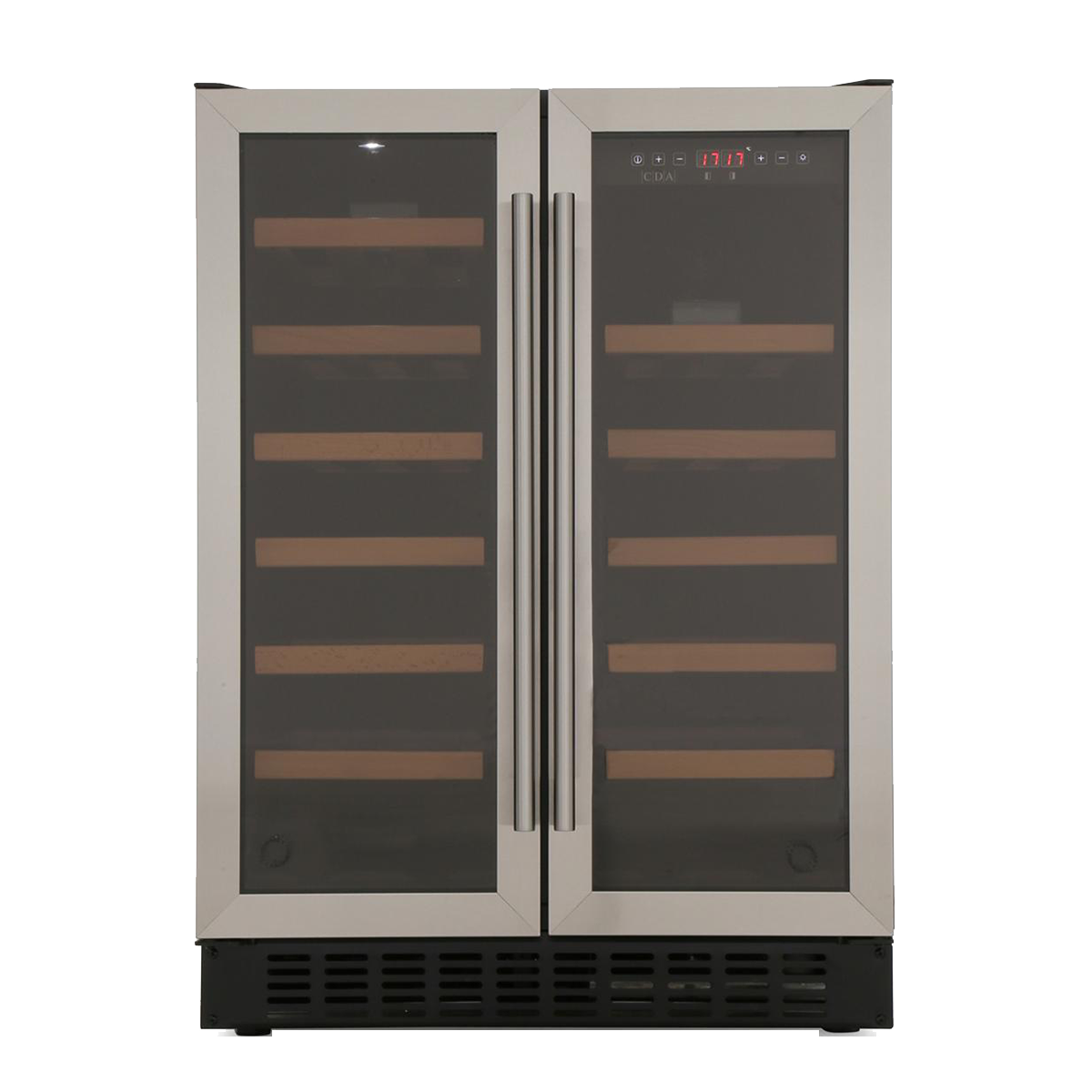 CDA FWC624SS, Wine Cooler for 40 Bottles in Stainless Steel