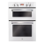 CDA DC940WH Multifunction Electric Double Oven White Glass