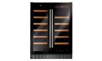 CDA FWC624BL Freestanding/under counter double door wine cooler CDA FWC624BL Freestanding/under counter double door wine cooler