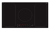 CDA HN9611FR 90cm Frameless 5 Zone Induction Hob with Touch Controls