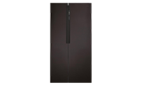 CDA PC52BL US Style Side by Side Fridge Freezer Matt Black