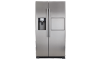 CDA PC71SC US Style Side by Side Fridge Freezer IceStainless Steel