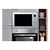 Candy CA38FL7NWXUK Built n Microwave with Grill, Stainless Steel