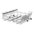 Candy CF3C9E0W-80 Rapido 13 Place Setting Dishwasher - White