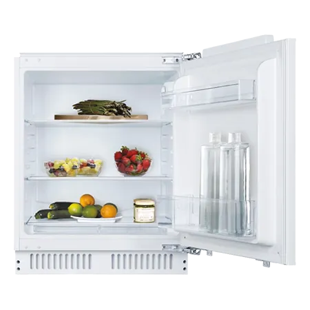Candy CMLS68EWK Integrated Undercounter Larder Fridge - Fixed Hinge