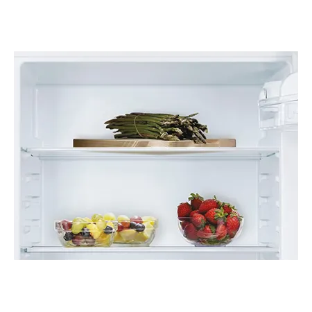 Candy CMLS68EWK Integrated Undercounter Larder Fridge - Fixed Hinge