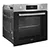 Candy FCM955NRLCA Built In Electric Single Oven - Stainless Steel
