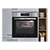 Candy FIDCX405 Built-In Electric Single Oven in Stainless Steel