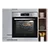 Candy FMCIDCX605CA Built In Electric Single Oven - Stainless Steel