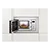Candy MIG171X-80 Built in 800W Microwave with Grill - Stainless Steel