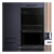 Caple C2101BG Built In Electric Single Oven,Black Glass