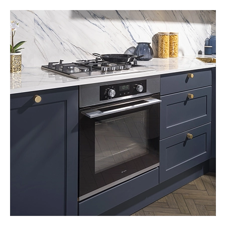 Caple C2239 Built In Pyrolytic Electric Single Oven, Stainless Steel