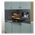 Caple C2403BG Built In Pyrolytic Electric Single Oven, Black Glass