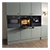 Caple C2403GM Built In Pyrolytic Electric Single Oven, Gunmetal