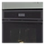 Caple C2403GM Built In Pyrolytic Electric Single Oven, Gunmetal