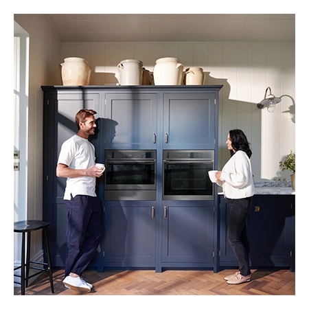 Caple C2403GM Built In Pyrolytic Electric Single Oven, Gunmetal