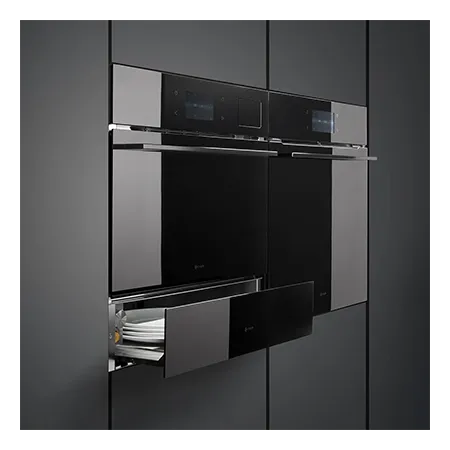 Caple C2601BG Smart Pyrolytic Single Oven - Black Glass